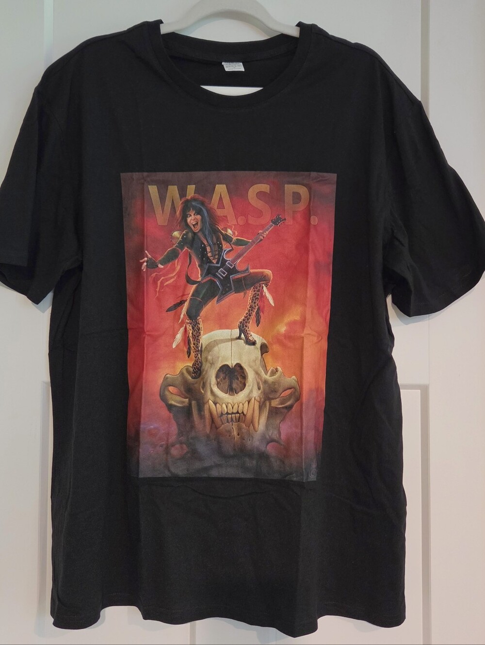 NEW W.A.S.P. Graphic Band Tee (Black) - unknown source